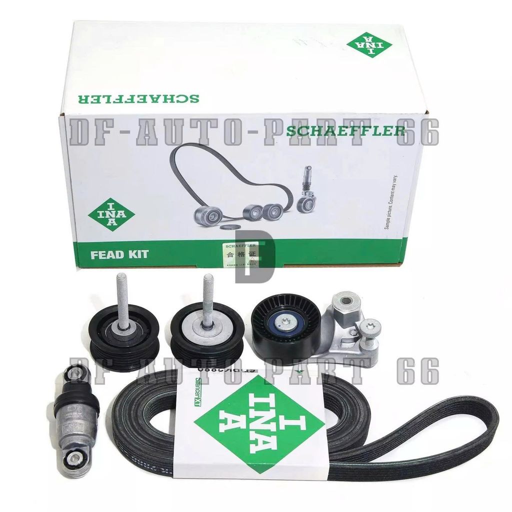 Bộ Tăng Tổng và Dây Curoa INA Porsche Panamera 970, Cayenne 958 động cơ 3.0T, 3.6T đời 2011 - 2018 - Hàng INA. Mã 94810240375, 94810226175, 94610211876, 95814527901