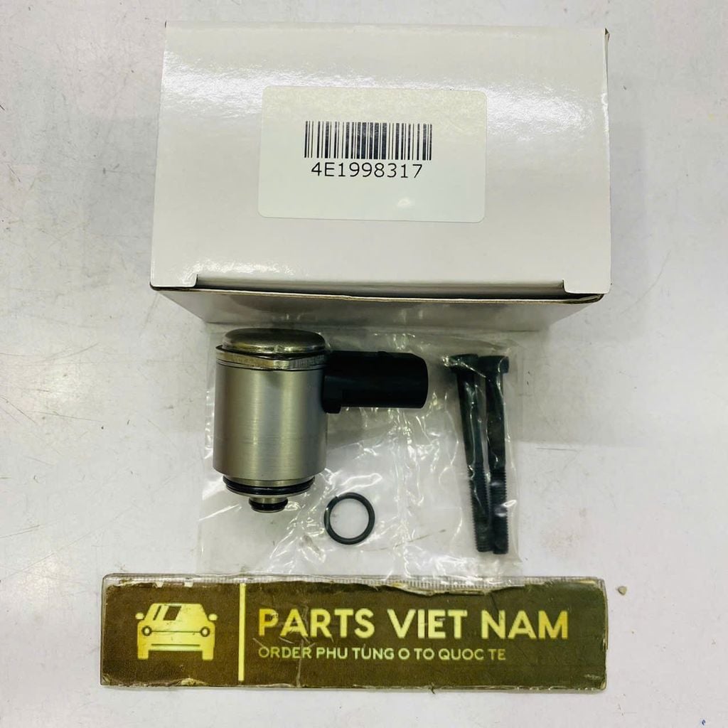 Van điện từ trợ lực lái Servotronic hay cảm biến áp suất dầu trợ lực thước lái Audi A4, A5, A6, Q5, VW Phaeton. Đời 2002 - 2017. Hàng OEM đặt 12 ngày. Mã 8E1998317A