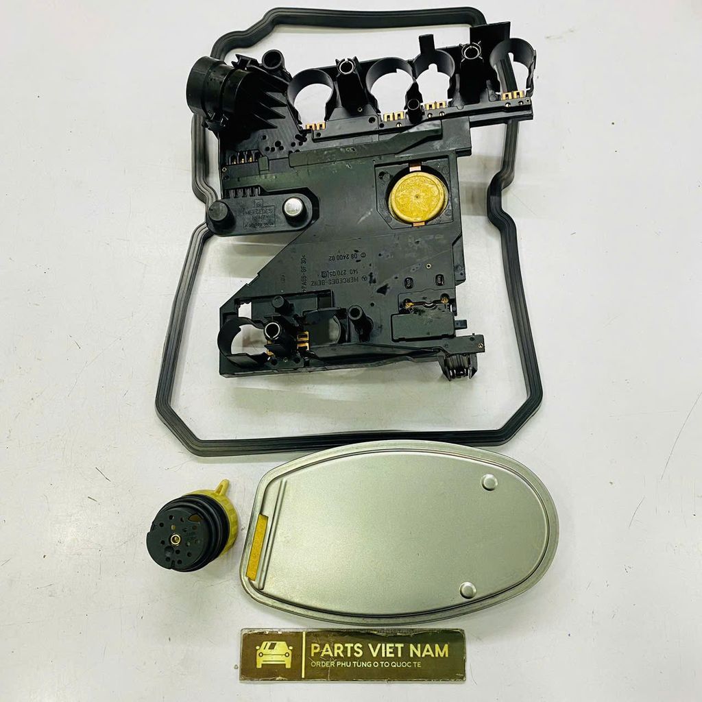Bộ vỉ mạch điện, giắc cắm, lọc dầu, gioăng hộp số tự động 722.6 Mercedes C180 W203, C200 W204, E240, E280 W210, W211, S350, S320 W220, ML W163, G500 W463. Đời 1996 - 2009. Hàng OEM đặt 12 ngày. Mã 11402701161 1402700861 1402700761 1402700561