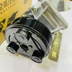 Lốc lạnh điều hòa (máy nén) Nissan Tiida, Livina, Grand Livina máy 1.6L HR16DE. Đời 2004 - 2012. Hàng OEM China. Mã 92600-CJ70A, 92600-ED07B.
