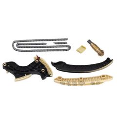 Bộ 7 chi tiết Dẫn Hướng Xích Cam INA Mercedes-Benz C200, E200 động cơ 1.8L M271 đời 2002 - 2014 - Hàng INA. Mã A0009932176, A0009932076, A2710521116, 0009932176