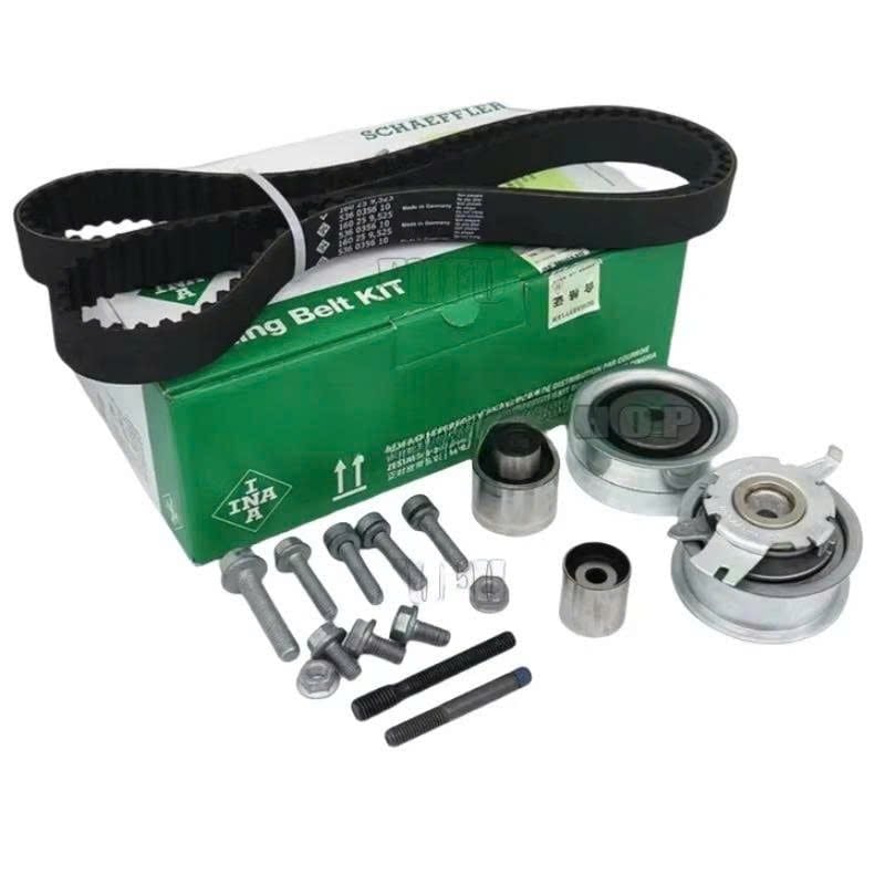 Bộ Dây Curoa Cam INA Volkswagen Golf, Jetta, Tiguan và Audi A3, A5 động cơ Diesel 2.0L TDI đời 2008 - 2017. Hàng INA. Mã 03L198119A
