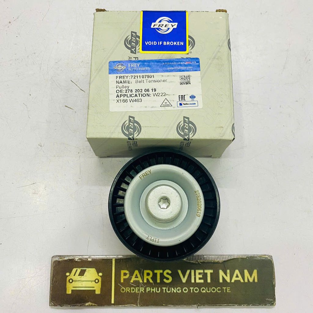 Bi tỳ trơn trên cụm bi tăng tổng Mercedes CLS63, E-Class, E500, E63, G63, GL500, GL63, GLE, GLS, SL, SLK đời. Hàng Frey. Mã 2782020619, A2782020619, 278 202 06 19 A278 202 06 19