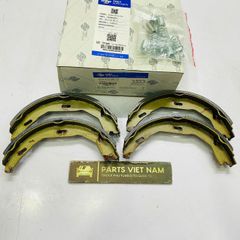 Bộ má phanh tay (guốc phanh) Mercedes C-Class, E-Class, GLK-Class, CLS-Class, W204, S204, W212, S212, C207, đời 2007 - 2017. Hàng Frey. Mã A0044208620.