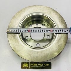 Đĩa phanh sau hay đĩa thắng sau BMW 3 Series E36, E46, Z3, Z4 323i, 328i, 320i, 316i, 318i. Đời 1995 - 2007. Hàng OEM. Mã 34211162315, 34211165211, 34216855155, 34216864903