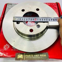Đĩa phanh trước hay đĩa thắng trước thông số 28.6 cm BMW 3 Series E36, E46, Z3, Z4 323i, 328i, 320i, 316i, 318i. Đời 1995 - 2007. Hàng OEM. Mã 34111160674, 34111160981, 34111162282, 34111162288