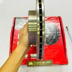 Đĩa phanh trước hay đĩa thắng trước thông số 28.6 cm BMW 3 Series E36, E46, Z3, Z4 323i, 328i, 320i, 316i, 318i. Đời 1995 - 2007. Hàng OEM. Mã 34111160674, 34111160981, 34111162282, 34111162288