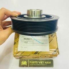 Puly hay bu ly trục cơ, trục khuỷu Toyota Innova, Fortuner, Land Cruiser Prado, Haice máy xăng 1TR, 2TR đời 2006 - 2016. Hàng xịn Toyota. Mã 134080C030, 1340875050, 13408-0C030, 13408-75050