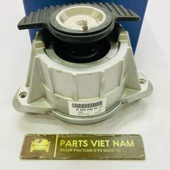 Cao su chân máy trái, phải Mercedes W204 C200, C250, C300, W212 E250, E300, E200, động cơ M272 đời 2009 - 2015. Hàng Lemforder. A2042404217, A2042404317, A2042400917,  A2042400117, A2042400917