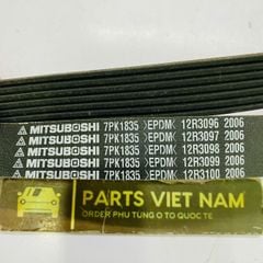 Dây curoa tổng Honda Accord, CRV máy 2.4L. Đời 2008 - 2014. Hàng Mitsuboshi Japan. Mã 31110-R40-A01, 7PK1835