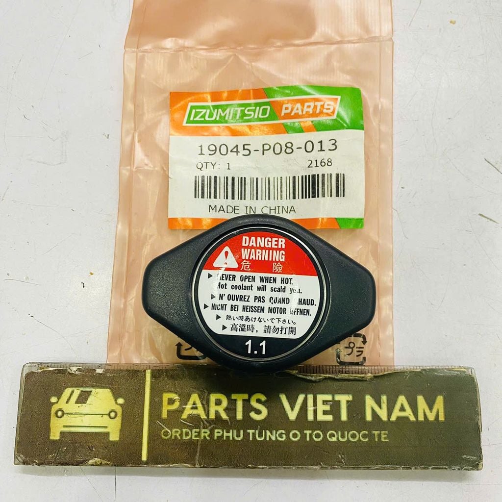 Nắp két nước Honda Civic, Accord, Odyssey, CR-V, Acura. Đời 1992 - 2017. Hàng OEM. Mã 19045-PAA-A01, 19045-P08-013, 19045-P08-003