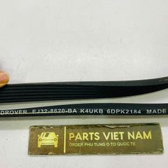 Dây curoa tổng Land Rover Range Rover Evoque, Discovery Sport, Freelander 2 (LR2), Jaguar 2.0L. Đời 2012 - 2019. Hàng OEM. Mã LR0288519. Hàng OEM. Mã LR028851