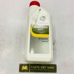 Dầu phanh Castrol Brake Fluid DOT 3 (1 Lít). Tiêu chuẩn SAE J1703, FMVSS 116. Dùng cho nhiều dòng xe ô tô, xe tải. Hàng chính hãng Castrol Việt Nam