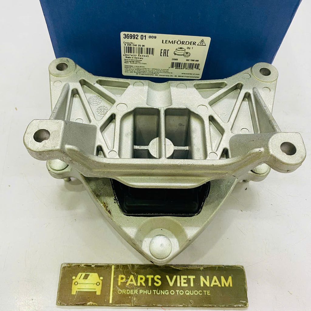 Chân hộp số tự động Mercedes C-Class C200 C300 C250, CLS 350 400, E-Class E200, E300, GLC 200 300 350, W205, C257, W213, X253. Đời 2013 - 2025. Hàng OEM Lemforder. Mã A2052402500, 3887401
