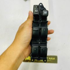 Công tắc lên kính tổng cửa trước trái Lexus RX330, RX350, RX400h, GX470, Toyota Land Cruiser Prado J120. Đời 2002 - 2010. Hàng OEM. Mã 84040-48140, 84040-60050, 84040-60051, 84040-60052, 84040-60053