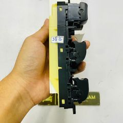 Công tắc lên kính tổng cửa trước trái Lexus RX330, RX350, RX400h, GX470, Toyota Land Cruiser Prado J120. Đời 2002 - 2010. Hàng OEM. Mã 84040-48140, 84040-60050, 84040-60051, 84040-60052, 84040-60053
