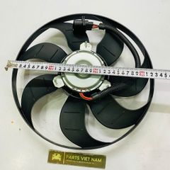 Cánh quạt làm mát két nước động cơ (Loại to, 345mm) Volkswagen Golf, Polo, Beetle; Audi A3, TT; Skoda Octavia, Fabia. Đời 1996 - 2013. Hàng cao cấp. Mã 6Q0959455H, 6X0959455C, 6X0959455, 6H0959455
