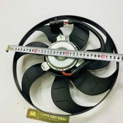 Cánh quạt làm mát két nước động cơ (Loại to, 345mm) Volkswagen Golf, Polo, Beetle; Audi A3, TT; Skoda Octavia, Fabia. Đời 1996 - 2013. Hàng cao cấp. Mã 6Q0959455H, 6X0959455C, 6X0959455, 6H0959455