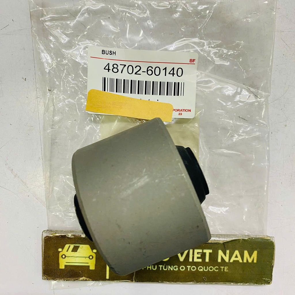 Cao su thanh giằng dọc sau phía dưới thanh dài Toyota Land Cruiser, Lexus LX570. Đời 2007 - 2025. Hàng OEM. Mã 48702-60140, 48720-60070, 48740-60070 ( 1 xe 4 quả đơn giá 1 quả )