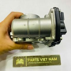 Họng ga, cổ ga, cụm cảm biến biến bướm ga Nissan Tiida, Sunny, Qashqai, động cơ HR16DE (1.6L). Đời 2005 - 2018. Hàng xịn Nissan. Mã 16119-ED00C, 16119-ED000, 16119ED00C, 16119ED000