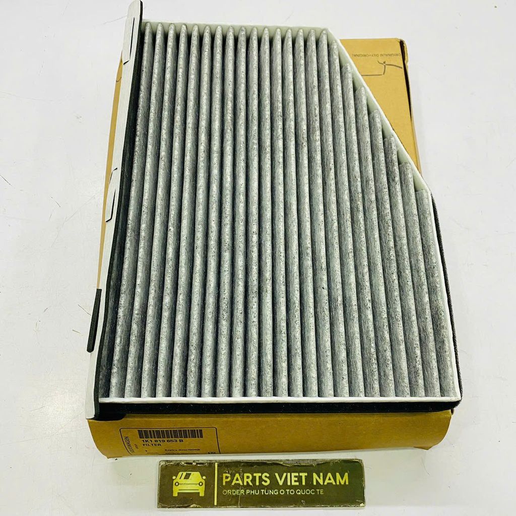 Lọc gió điều hòa (Lọc cabin) Volkswagen Tiguan 2.0TSI (CAWA) 2012-2018. Hàng OEM. Mã 1K1819653B, 1K1819653A