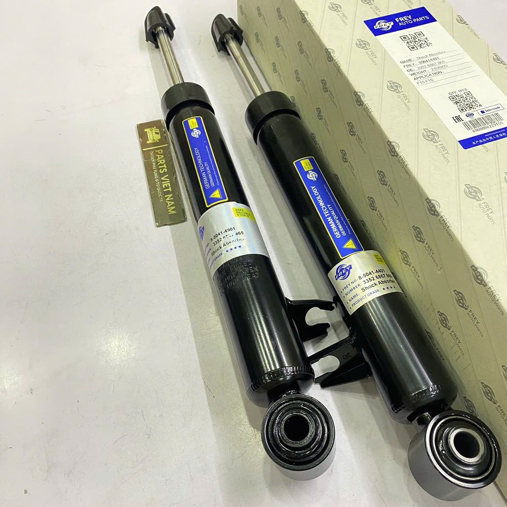 Giảm xóc sau (phuộc nhún sau) trái & phải BMW X5 F15, X6 F16. Đời 2013 - 2019. Hàng OEM. Mã trái 33526867865, 33526851001, Mã phải 33526867866, 33526851002 ( 1 cây )