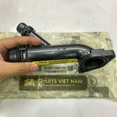 Cổ nối ống nước làm mát động cơ BMW 1 Series E81, 3 Series E46, 5 Series E60, X1 E84, Z4 E85. Đời xe 1998 - 2012. Hàng OEM. Mã 11537505055, 11537560130