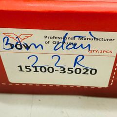 Bơm nhớt, bơm dầu động cơ Toyota Cressida RX80, RX81 máy 22R. Đời 1988 - 1996. Hàng OEM. Mã 15100-35020, 1510035020