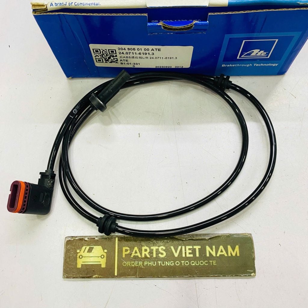Cảm biến abs sau, cảm biến tốc độ bánh sau trái và phải Mercedes W204 C180, C200, C250, C300 2007 - 2014. Hàng OEM. Mã A2045400317, A2049050100