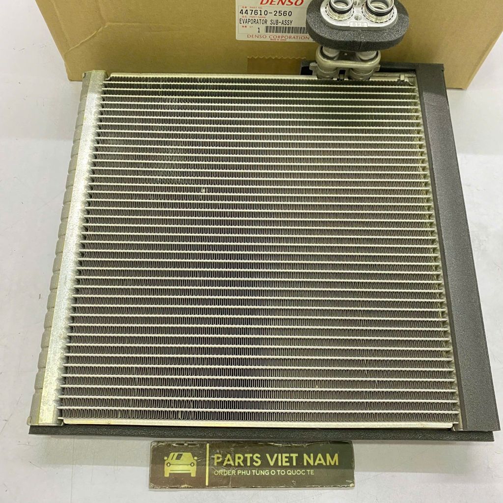 Dàn ( giàn ) lạnh điều hòa Toyota Camry (ACV40), Lexus ES350 (GSV40), Lexus RX350, RX450h, Highlander 2008 - 2015. Hàng xịn Denso Nhật Bản. Mã Denso 447610-2560, Mã OEM 88501-06150, 88501-33100, 88501-48310, 88501-48311