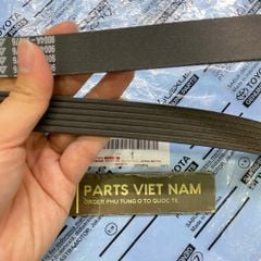 Dây curoa tổng Toyota Vios 1.5L, Veloz Cross, Avanza Premio động cơ 2NR đời 2017 - 2024. Hàng Toyota chính hãng Indo. Mã 90916-T2039, 9004A-91076, 6PK1148, 6PK1150