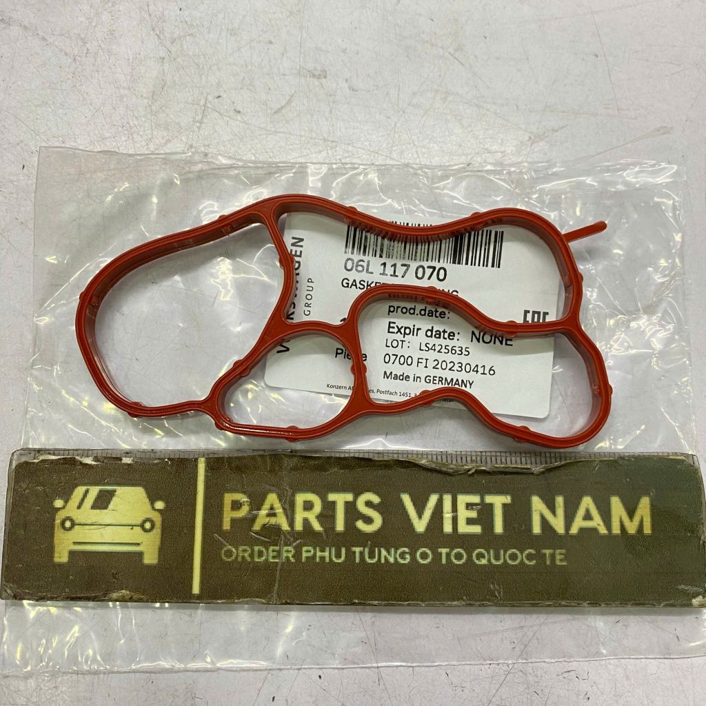 Gioăng két làm mát dầu động cơ, phớt nhớt két sinh hàn Audi A5, A6, A7, Q5, Q7 Volkswagen Jetta, Passat, Tiguan, Porsche Macan 1.8, 2.0 đời 2007 - 2025. Hàng thay thế chất lượng cao, động cơ. Mã 06L117070, 06K117070B, 95811707000
