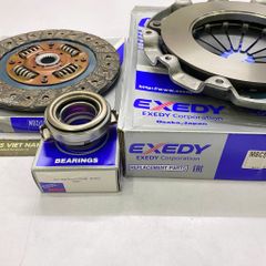 Bộ ly hợp amada lá côn, bàn ép, bi tê Mitsubishi Pajero V73 3.0L V6 máy 6G72 đời 2000 - 2006. Hàng Exedy Japan, đường kính 240mm, 23 răng. Mã MR388786, MBD092U, 58TKA3703B