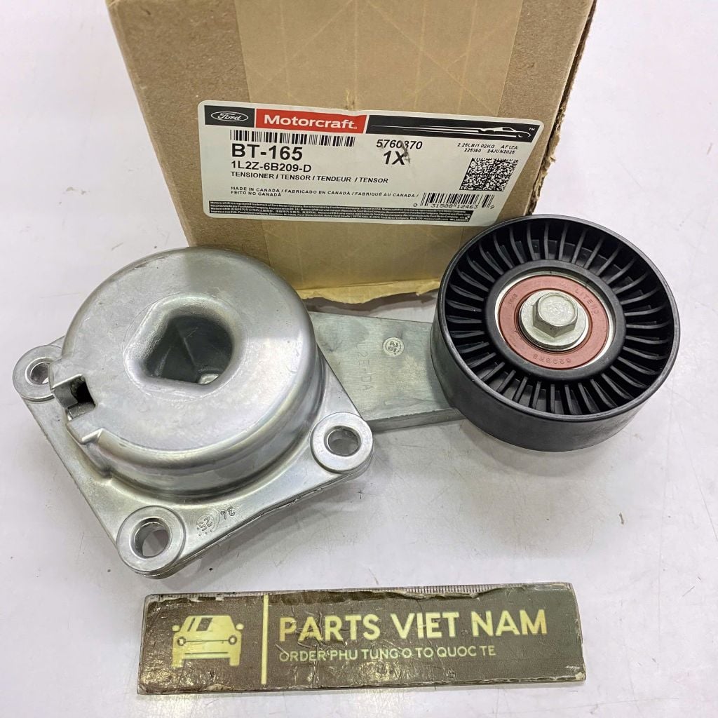 Cụm bi tăng tổng puly tăng đai dây curoa Ford Explorer 4.6L/Lincoln Navigator V8 5.4L đời 2002 - 2017. Hàng chính hãng USA đặt hàng 18 ngày. Mã 1L2Z6B209C, 1L2Z 6B209-C