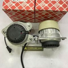 Chân máy trái phải, cao su chân máy Mercedes S-class S320, S400, S450 W222 đời 2013 - 2020. Động cơ V6 M276. Hàng Febi. Mã Phải A2222407117, Phải A2222407217 ( 1 cái )