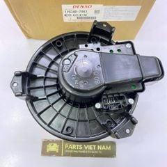 Mô tơ quạt gió dàn lạnh, motor quạt giàn lạnh điều hòa trong táp lô xe Toyota Highlander, Land Cruiser Prado, Lexus ES240, ES350, ES300h, RX270, RX350, RX450h đời 2006 - 2018. Hàng Denso Japan. Mã 87103-48080, 87103-0E040, 87103-35070