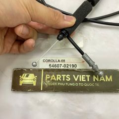 Cáp mở cốp sau, dây cáp giật cốp sau xe Toyota Corolla đời 2007 - 2014. Hàng thay thế cao cấp. Mã 64607-02190, 6460702190