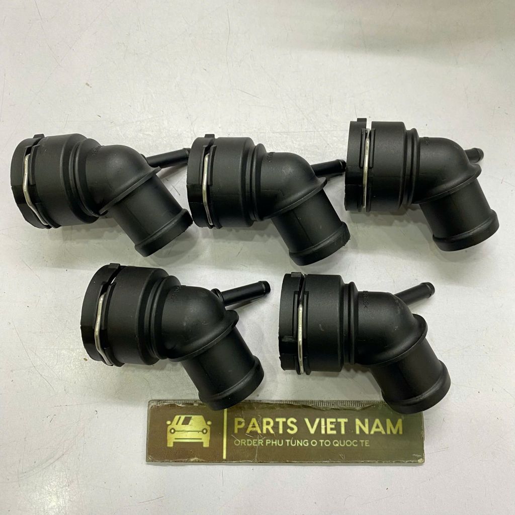 Cút nước trên, ống nối đầu trên két nước Volkswagen Golf, Passat, Jetta, Polo, Touran, Audi A3, TT, Skoda Octavia, Fabia đời 2003 - 2015. Hàng oem. Mã 6Q0122291E