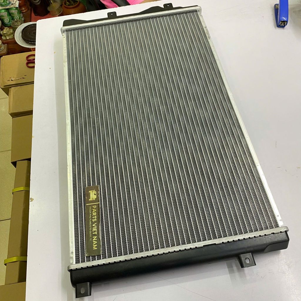 Két nước làm mát động cơ, giàn nóng phía trước xe Volkswagen Passat 1.8t,  Scirocco 2.0, Golf, Jetta, Tiguan, Audi A3, TT, Skoda đời 2011 - 2018. Hàng Oem China. Mã 56D121251A, 1K0121251AA, 1K0121251AT, 1K0121251DN, 1K0121253AA, 1K0121253AP, 1K0121253BB