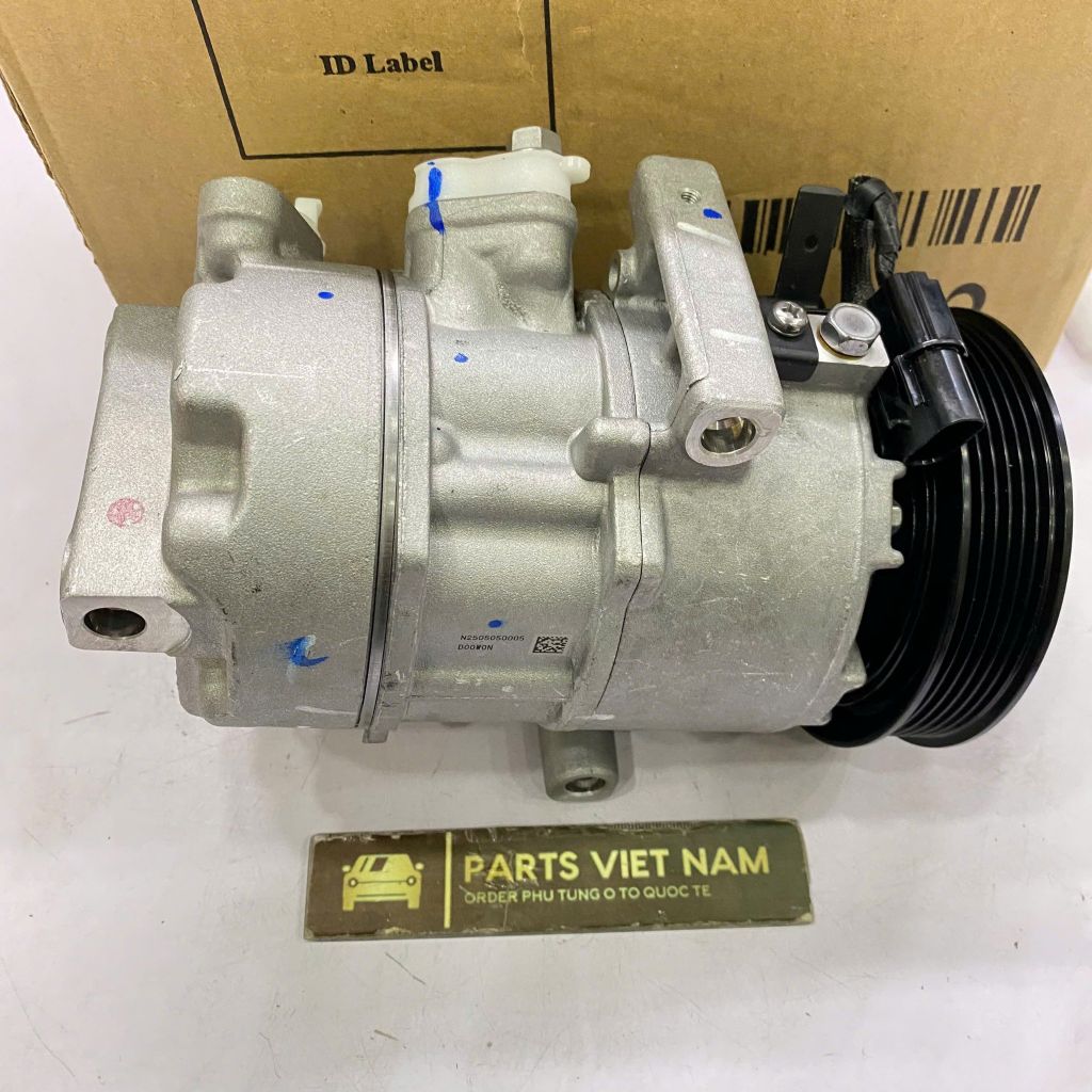 Lốc lạnh, lốc điều hòa máy lạnh Hyundai Accent đời 2024 - 2025. Hàng chính hãng Hyundai India, động cơ 1.5L SmartStream. Mã 97701AY000, 97701-AY000