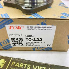 Cụm bi moay ơ sau, bạc đạn bánh xe sau Toyota Corolla 1.6 máy 4A AE100, AE101, AE110, AE111 đời 1991 - 2002. Hàng TOK Japan. Mã TO-122, 42409-19015