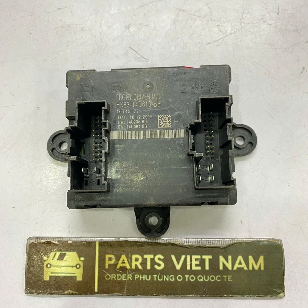 Hộp điều khiển cửa, mô-đun điều khiển cửa trước bên lái (trái) Land rover Discovery Sport và Range Rover Evoque đời 2016 - 2019. Hàng xịn tháo xe đặt 8 - 10 ngày. Mã LR095501, HK83-14D618-BB