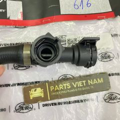 Ống nước, ống dẫn nước làm mát ống hồi (ống dưới) BMW 5 series g30, 7 series g12 530e, 530i, 740e đời 2017 - 2023. Hàng OEM. Động cơ B46, B48. Mã 17128602616