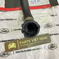 Ống nước, ống dẫn nước làm mát ống hồi (ống dưới) BMW 5 series g30, 7 series g12 530e, 530i, 740e đời 2017 - 2023. Hàng OEM. Động cơ B46, B48. Mã 17128602616