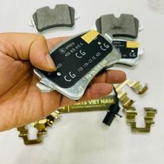 Má phanh đĩa sau, bố thắng sau Audi A4 (B8, B9), A5, A6 (C7), A7, Porsche Macan (95B) đời 2010 - 2018. Hàng Faw China. Mã 4G0698451A, 4G0698451J, 9A769845100, PAB698451, 4G0698451B, 4G0698451C