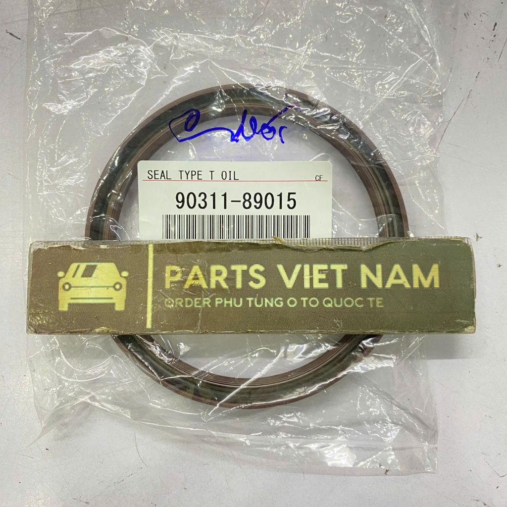Phớt đuôi trục cơ, Phốt đuôi cốt máy Toyota Camry, RAV4, Avalon, Sienna, Venza, Scion tC, Lexus ES300h, NX300h đời 2009 - 2021. Hàng xịn Toyota, động cơ 1AR, 2AR, 2AZ. Mã 90311-89015, 90311-89005, 90311-89013, 90311-C0023.