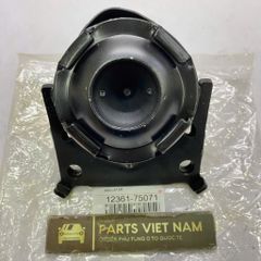 Cao su chân máy, chân máy trước Toyota Land Cruiser Prado (J120) 2.7L đời 2002 - 2009. Hàng OEM chất lượng cao, động cơ 2TR-FE. Mã 12361-75071, 12361-75070, 12361-31081 (1 cái 1 xe có 2 chân)