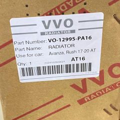 Két nước làm mát, két nước giải nhiệt Toyota Avanza, Toyota Rush đời 2015 - 2023. Hàng Taiwan, động cơ 1NRVE, 2NRVE. Mã 16400BZ690, 16400-BZ690