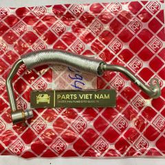 Ống nước làm mát turbo (đường cấp/vào) BMW 120i, 230i, 320i, 330i, 330e, 430i, 530i (F20, F22, F30, F32, G30) đời 2015 - 2021. Hàng OEM, động cơ B46, B48. Mã 11537643094