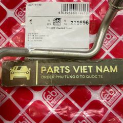 Ống nước làm mát turbo (đường về/hồi) BMW 230i, 330i, 430i, 530i, X3, X4 (F22, F30, F32, G30, G01) đời 2017 - 2021. Hàng OEM, động cơ B46, B48. Mã 11538854735, 11537643226